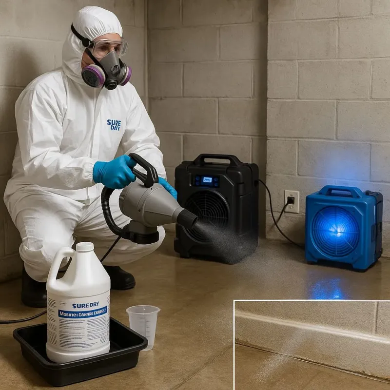 Sanitization and Odor Removal process in Pine Manor, FL