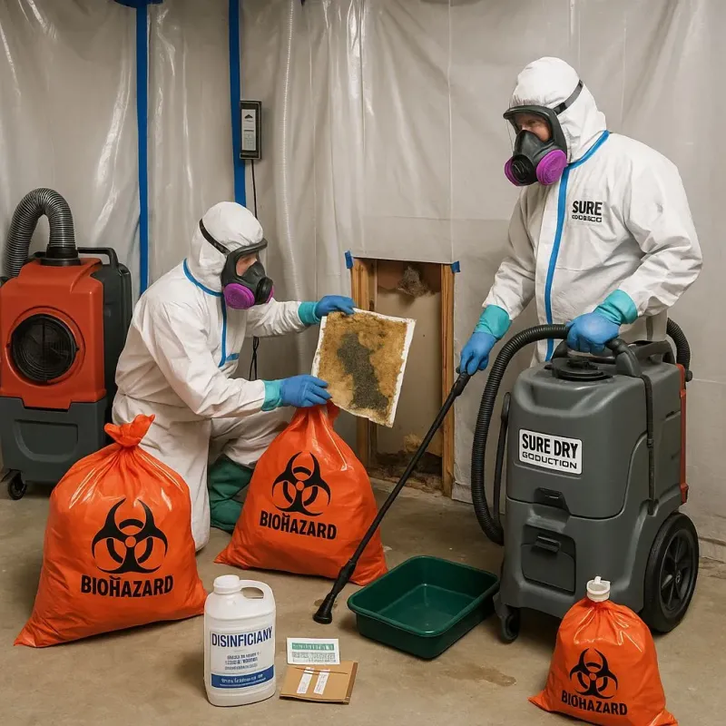 Contaminated Water Handling Protocols process in Pine Manor, FL