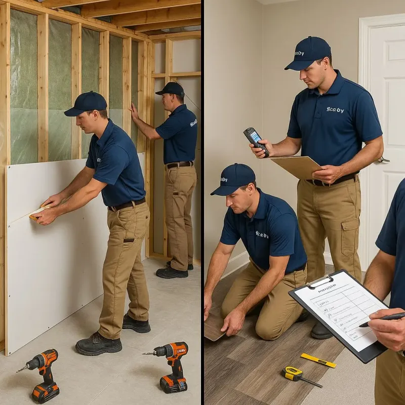 Repairs and Reconstruction process in Pine Manor, FL